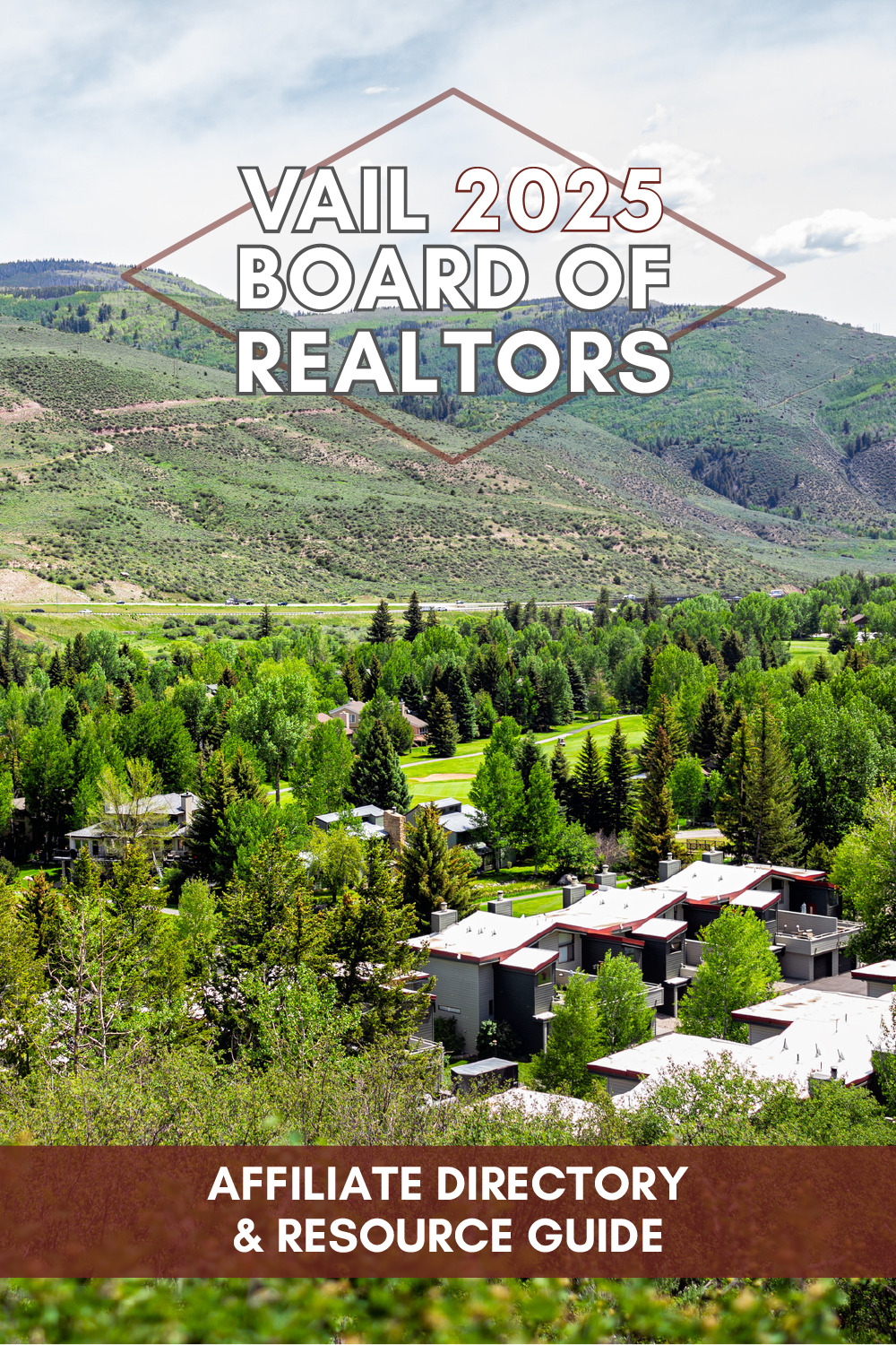 Cover of VBR Affiliate Directory. Photo of Eagle Vail.