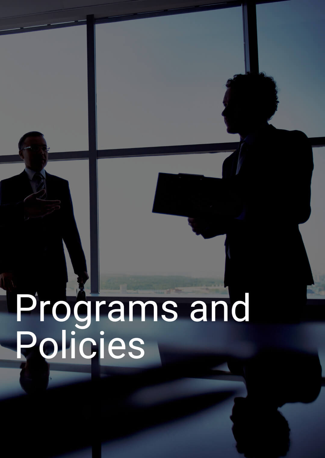 Programs and Policies