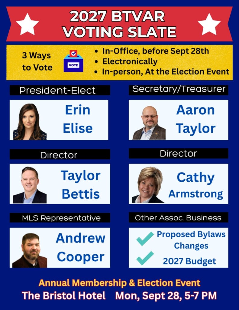 2027 Voting Slate