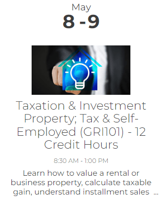 Taxation & Investment Property