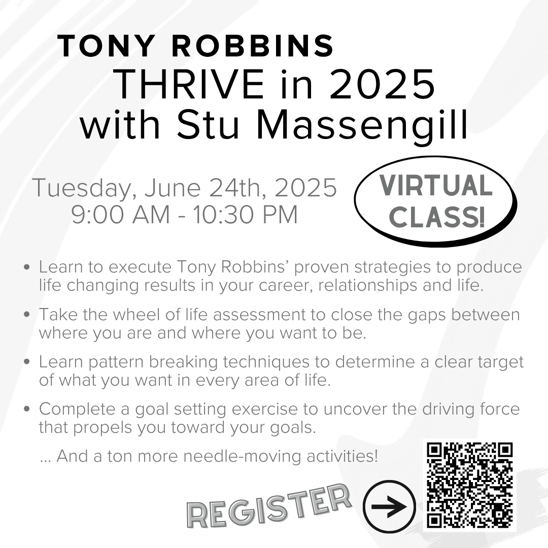 Tony Robbins, Thrive in 2025