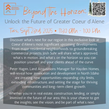Beyond the Horizon: Unlock the Future of Greater Coeur d'Alene