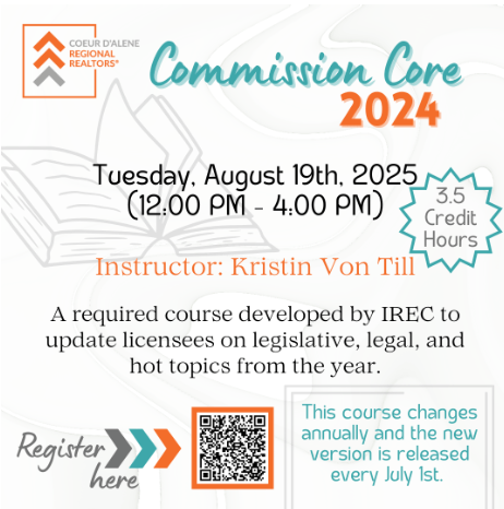 Commission Core 2024 (C2024) - 3.5 CE Hours