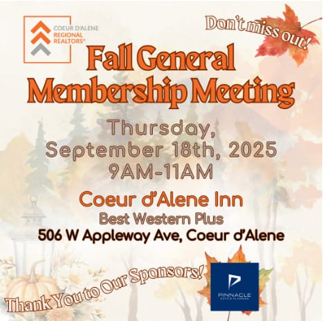 Fall General Membership Meeting