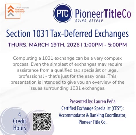 Section 1031 Tax-Deferred Exchanges