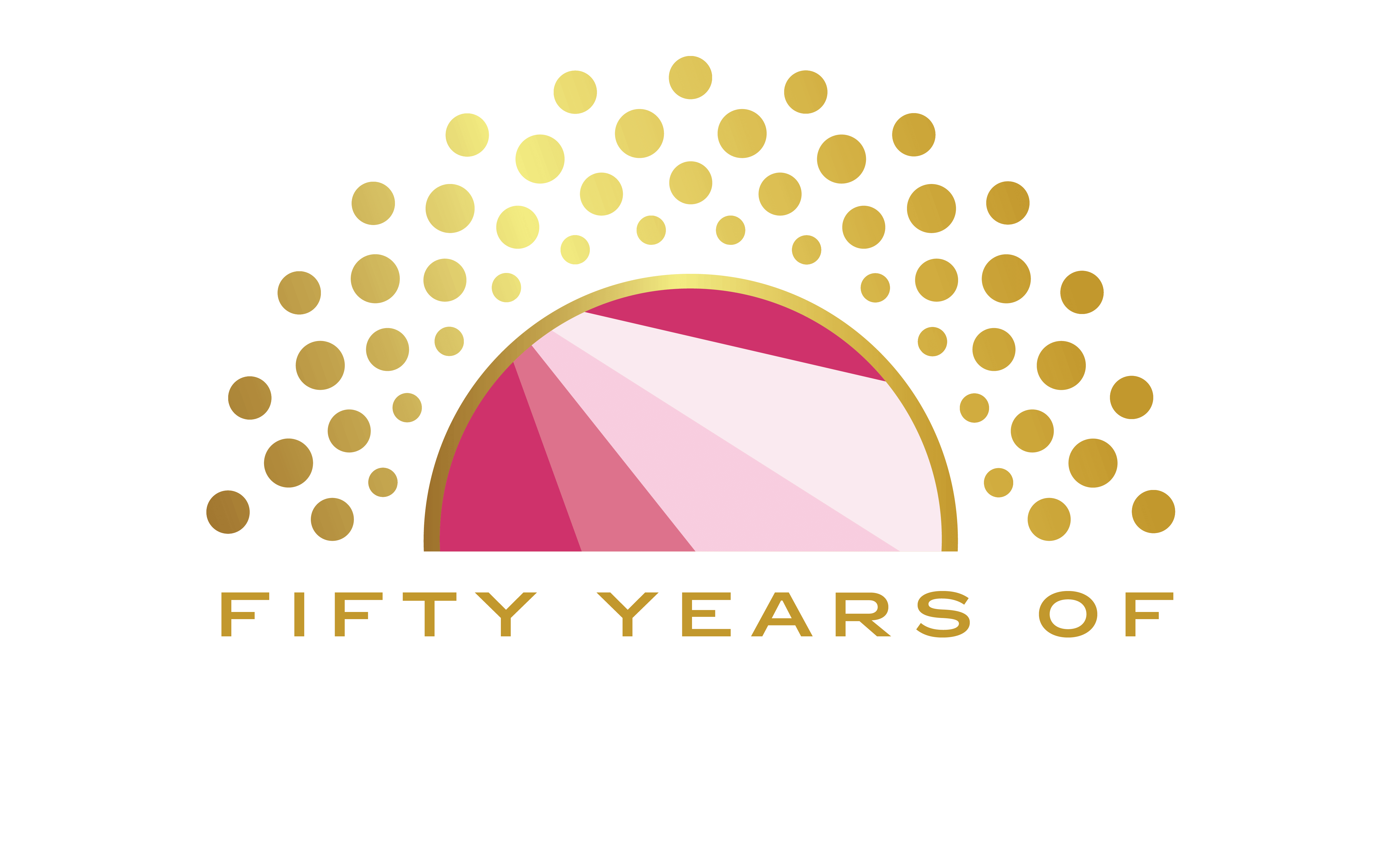50th anniversary TBA logo