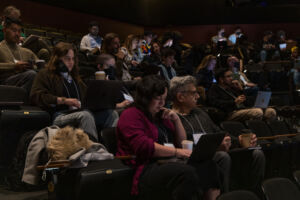 auditors watching the TBA General Auditions at Berkeley Rep