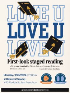 Love You First Look Staged Reading Flyer