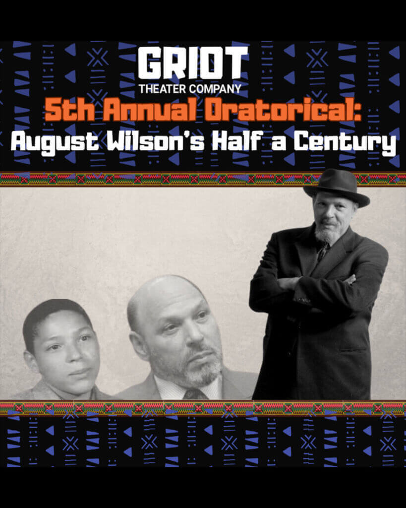 Griot theatre company show poster