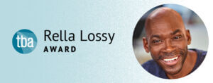 Rella Lossy Award Banner with a headshot of Vincent Tyrell Durham