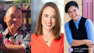 2025-26 Arts Leadership Residents headshots