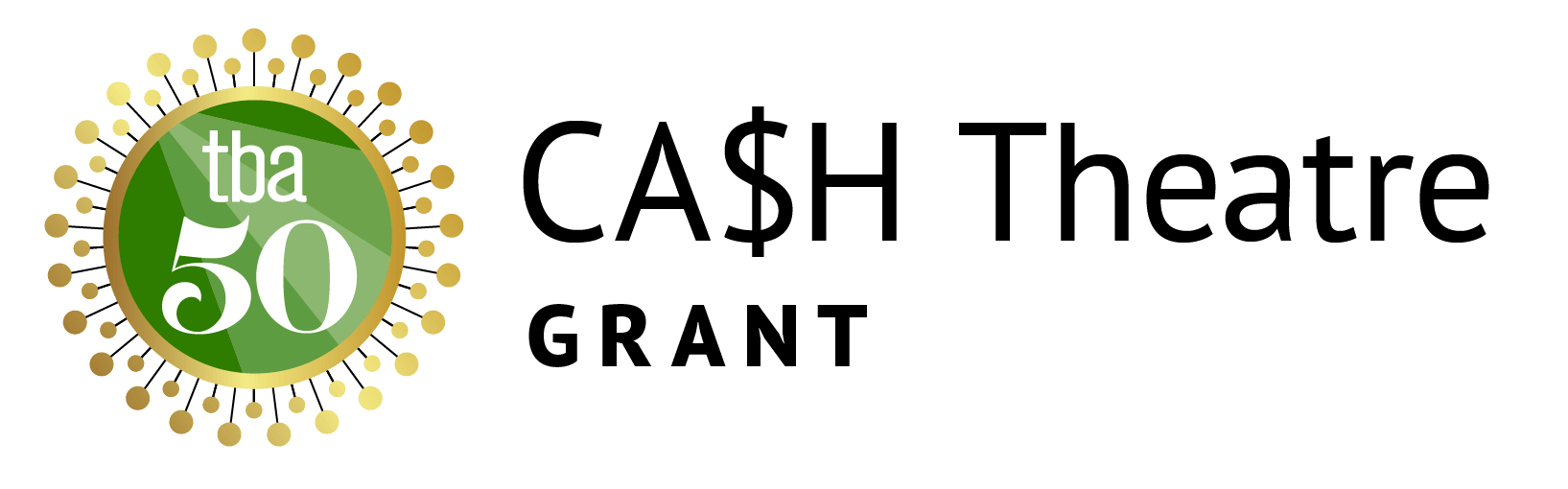 CA$H Theatre Logo 50th Anniversary version