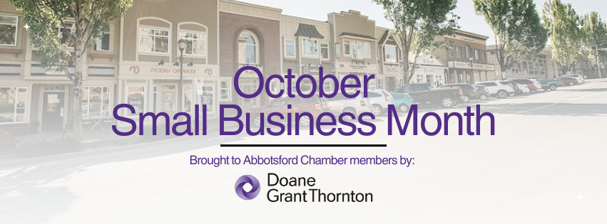 October Small Business Month Update