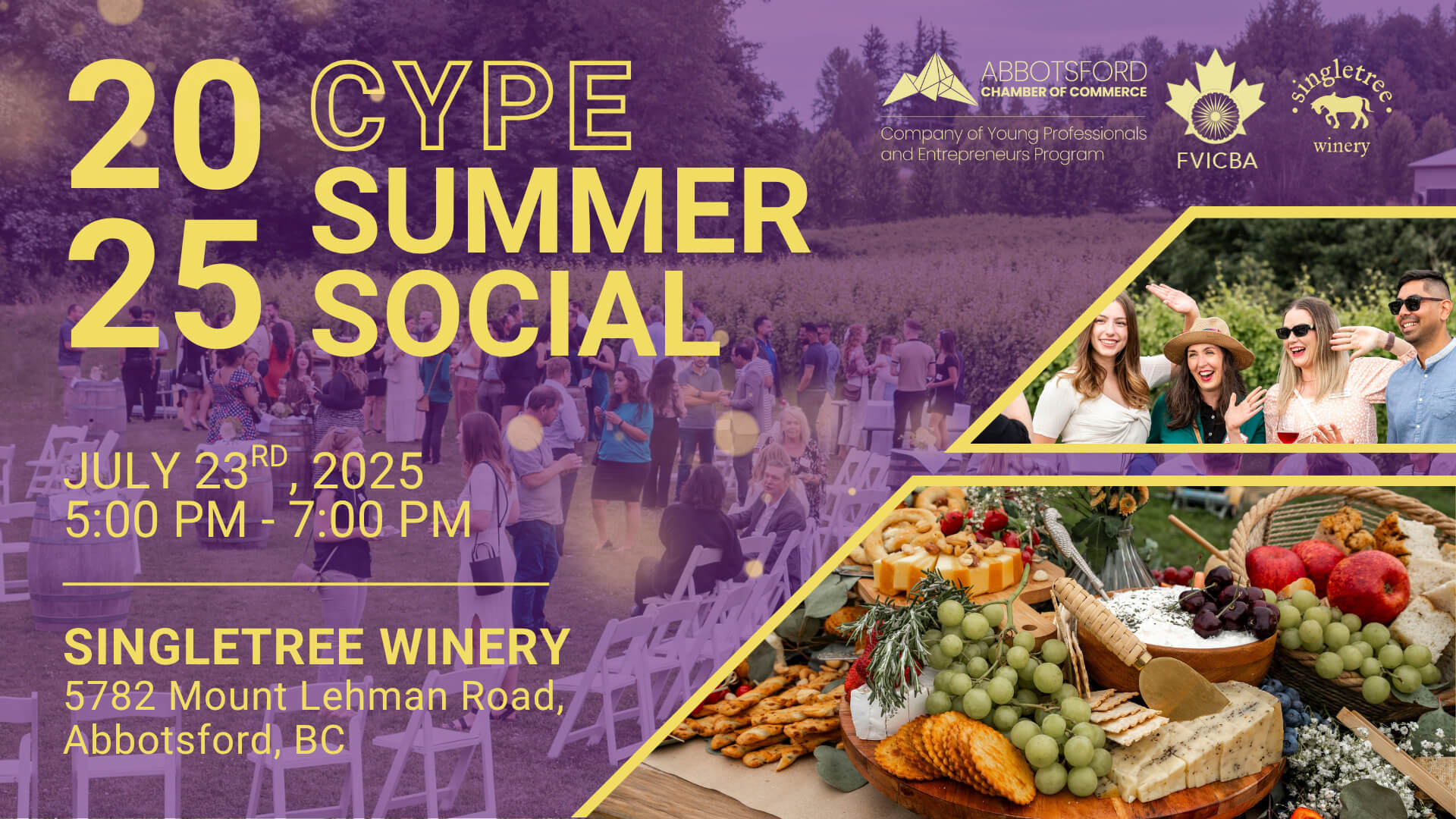CYPE SUMMER SOCIAL 2025 Banner