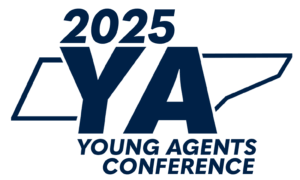 2025 YA Conference Logo Blue