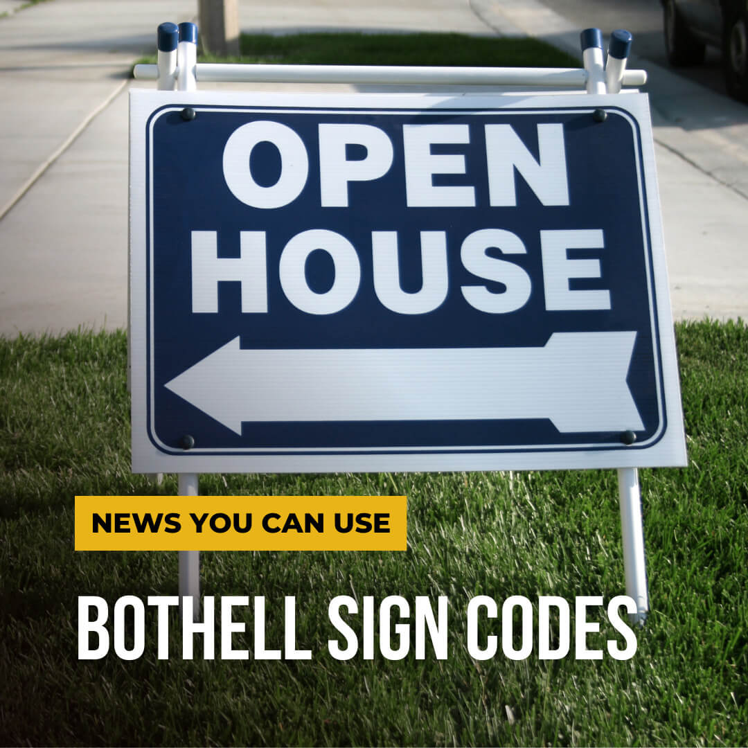 REALTORS® Secure Key Victory in Bothell Sign Code Update - Seattle King ...