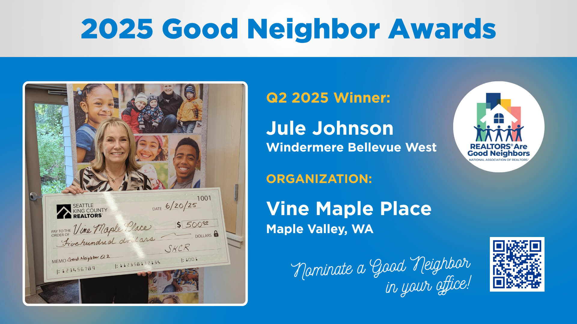 Good Neighbor Awards 2025 - banner