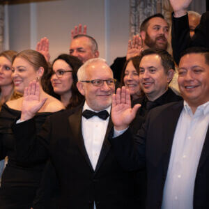 SKCR and WCR Boards taking the oath of office