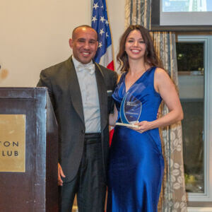 Savannah Scott won the Young Professional Achievement Award.