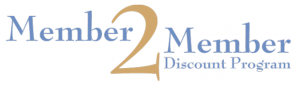 Member 2 Member Discount Program image gold
