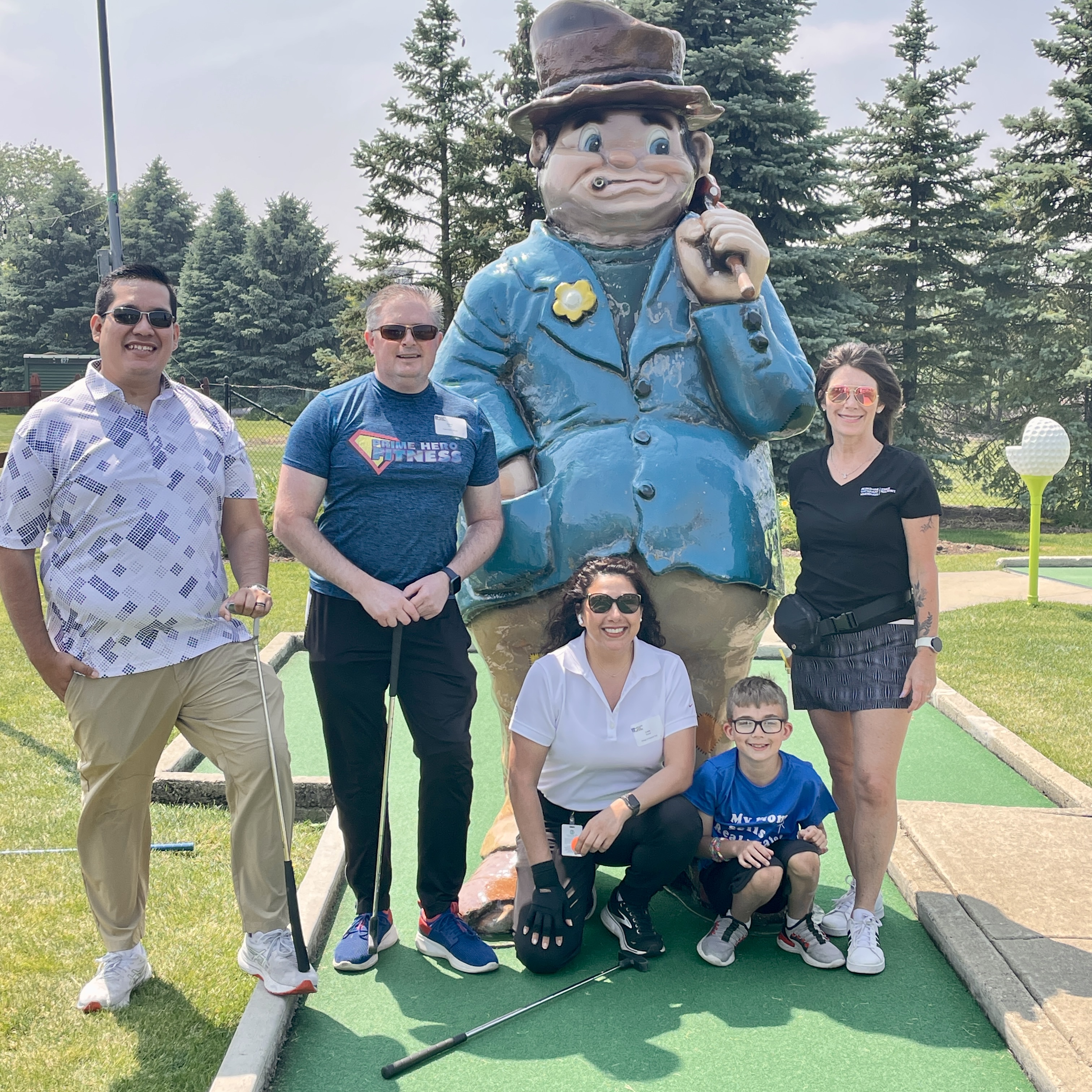 WIB Mini Golf with Bloomingdale Chamber