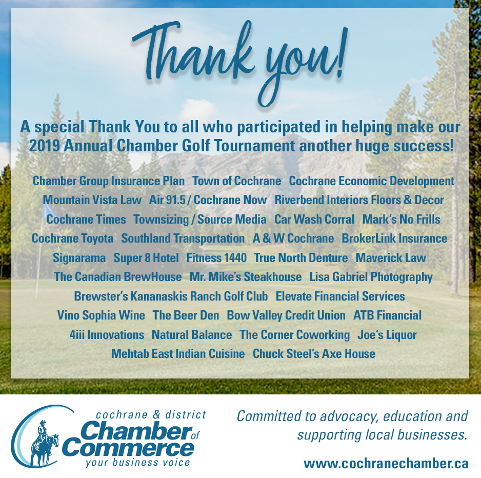 Chamber Eagle Thank You ad