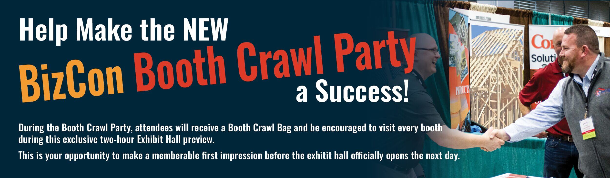 BizCon booth crawl
