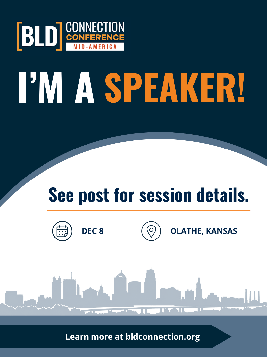 Mid-America Connection Conference generic speaker graphic
