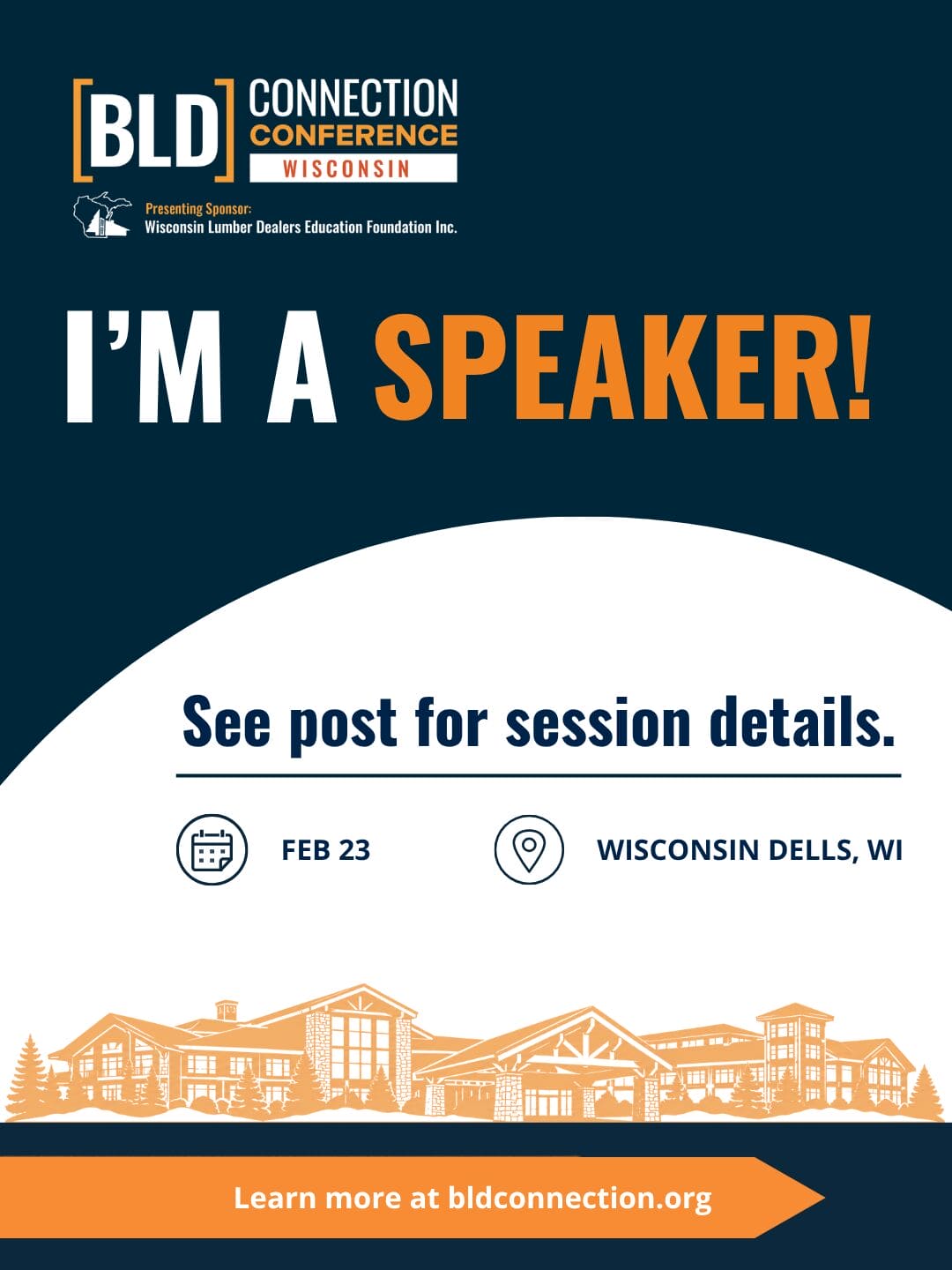 Wisconsin Connection Conference generic speaker graphic