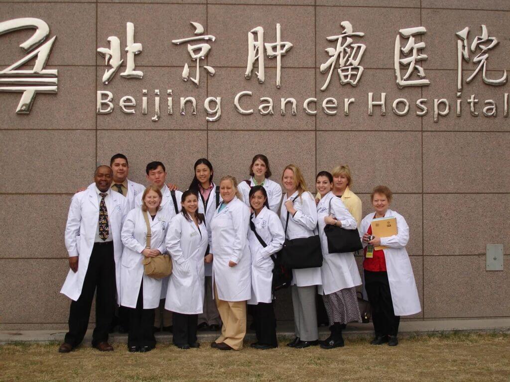 PA Tate at the University of Beijing Medical School