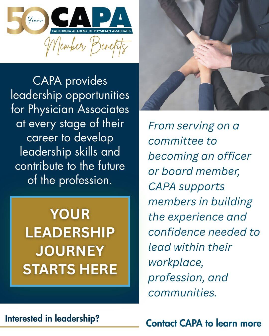 CAPA Leadership Opportunities