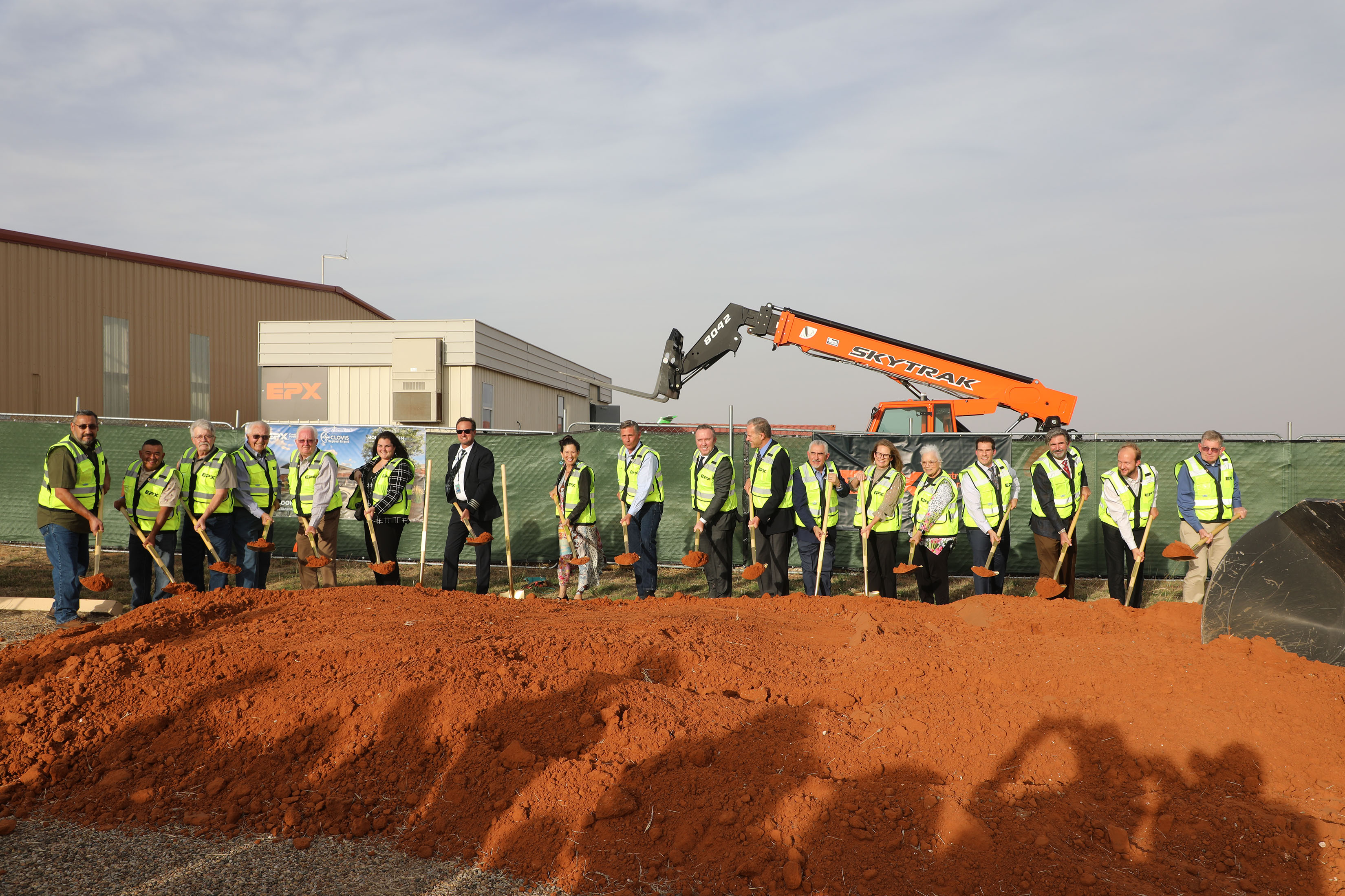 Tuesday, October 29, 2024 - Clovis Regional Airport New Terminal Groundbreaking