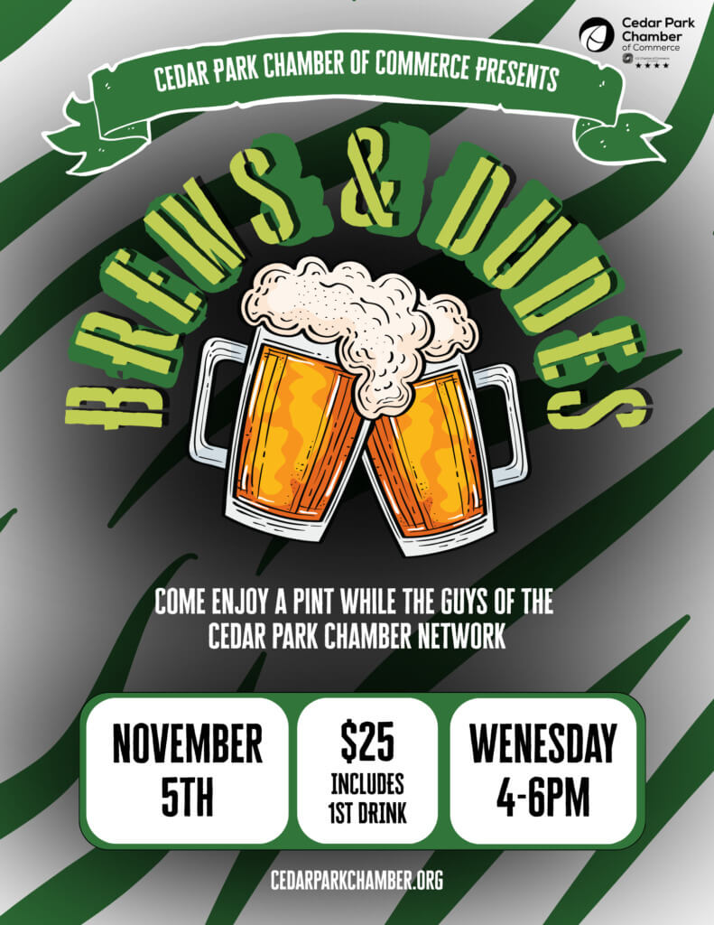 Brews & Dudes Happy Hour