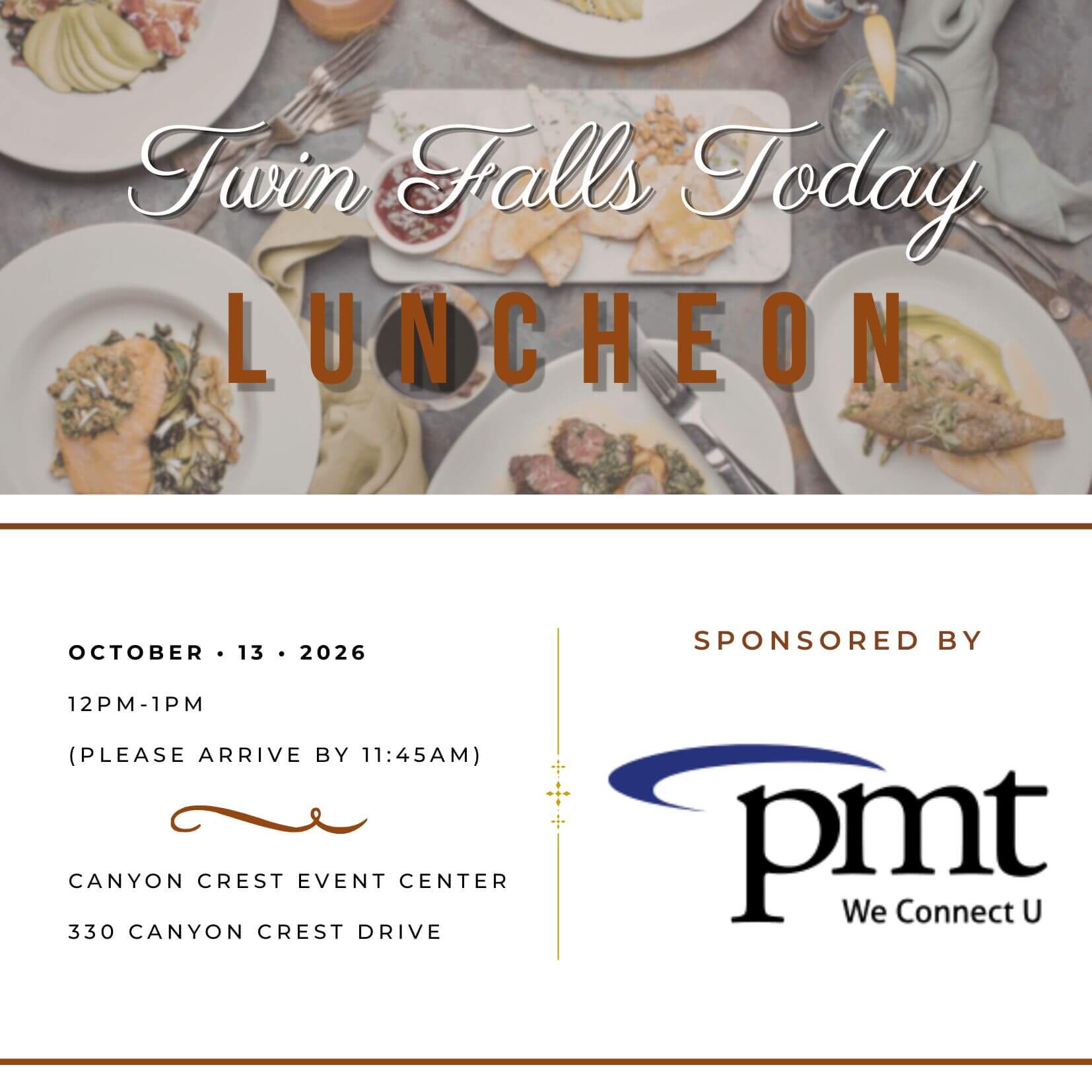 Twin Falls Today Luncheon-Oct