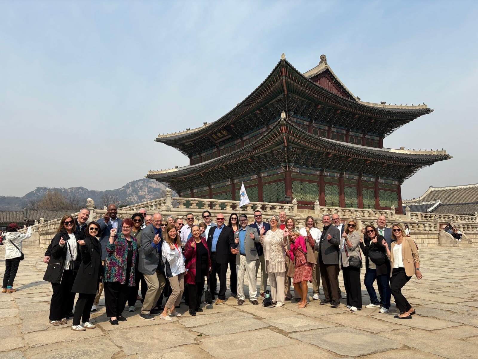 Group picture in Singapore