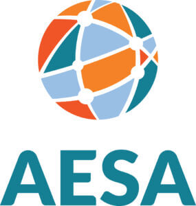 Print AESA stacked simple logo