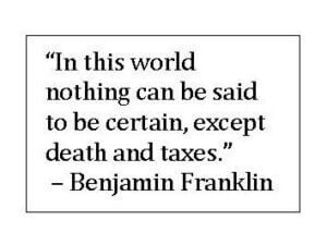 Ben Franklin quote