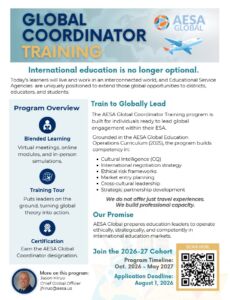 global coordinator training overview