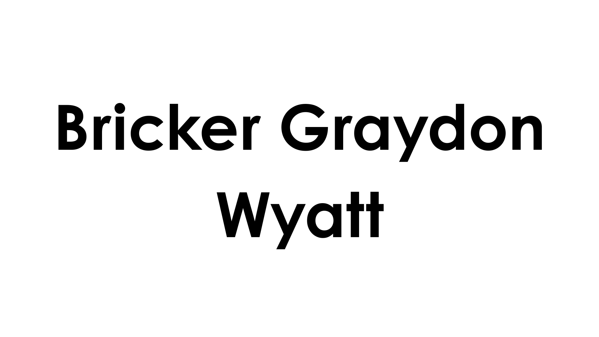 Bricker Graydon Wyatt
