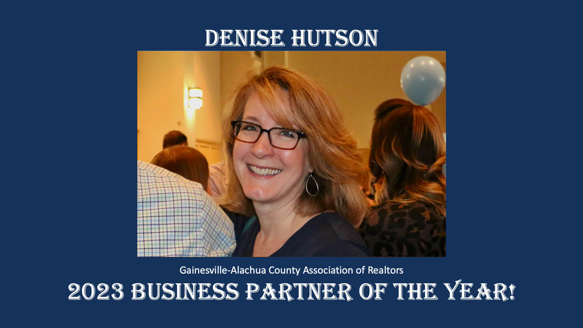 Denise Hutson - 2023 Business Partner of the Year