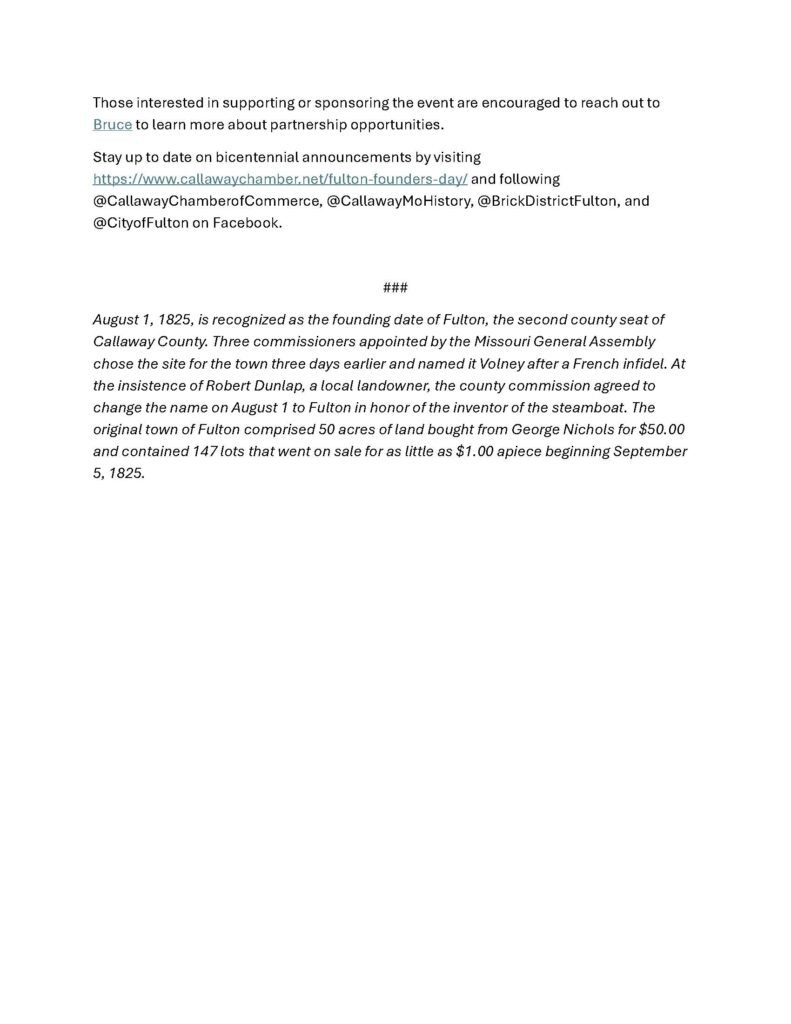 Fulton Founders Day Press Release_Page_2 Fulton Founders Day Press Release_Page_2
