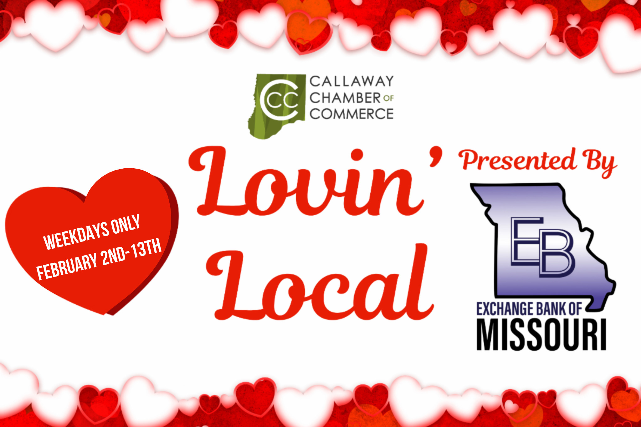 Weekdays only February 2nd-13th (1)