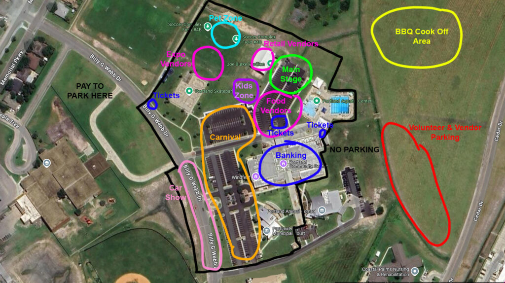 area map