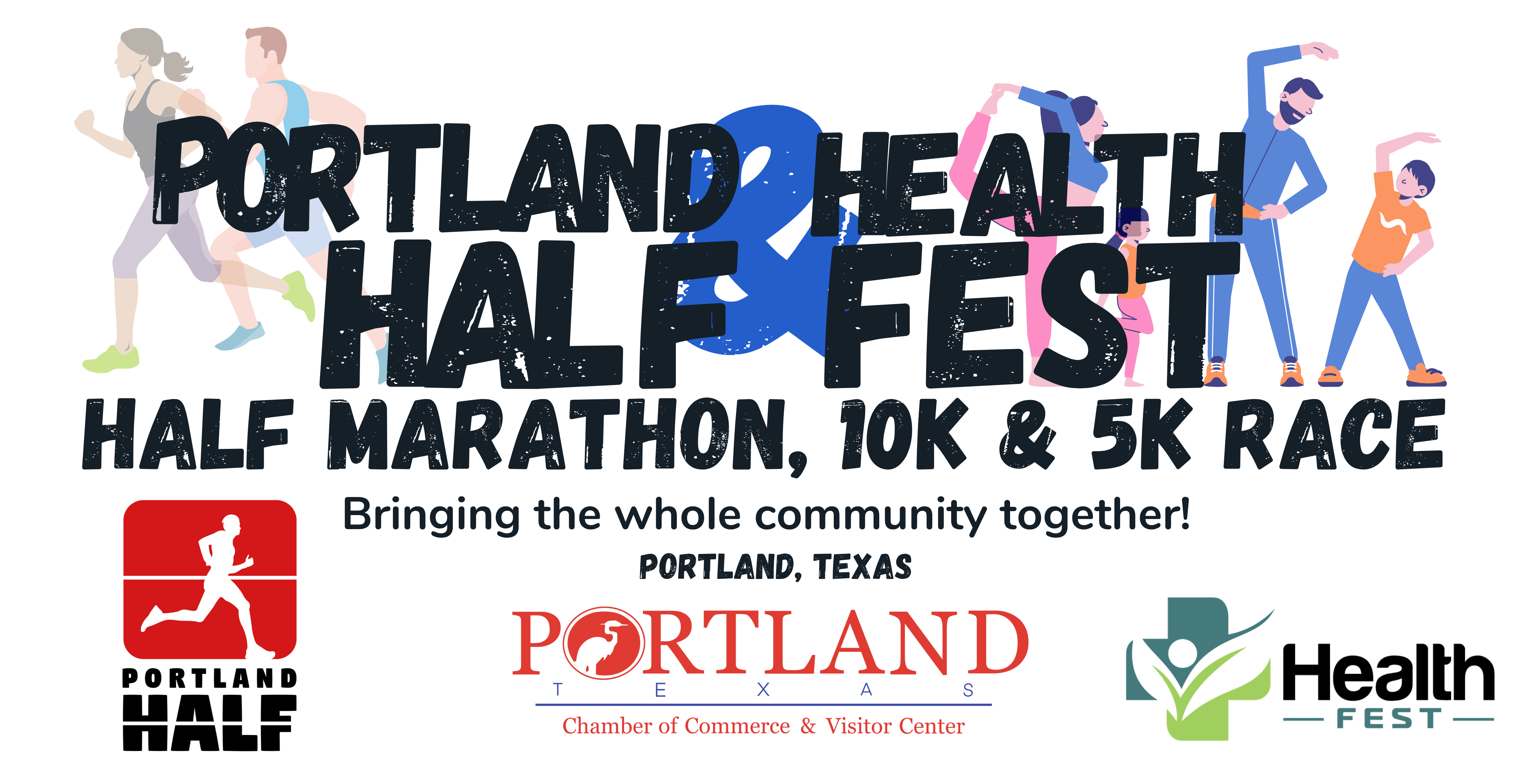 Portland Half &amp; HealthFest logo