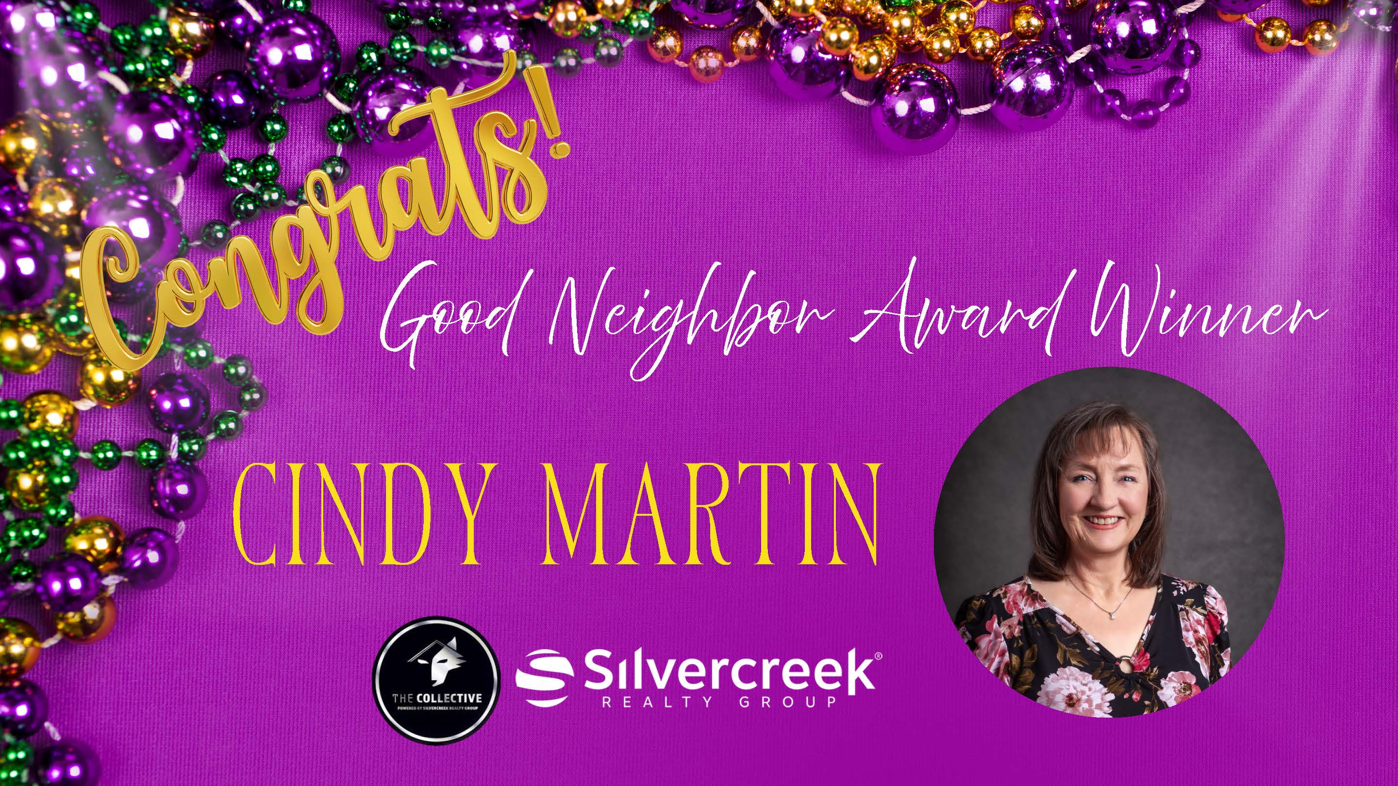 2025 Good Neighbor Award Cindy Martin