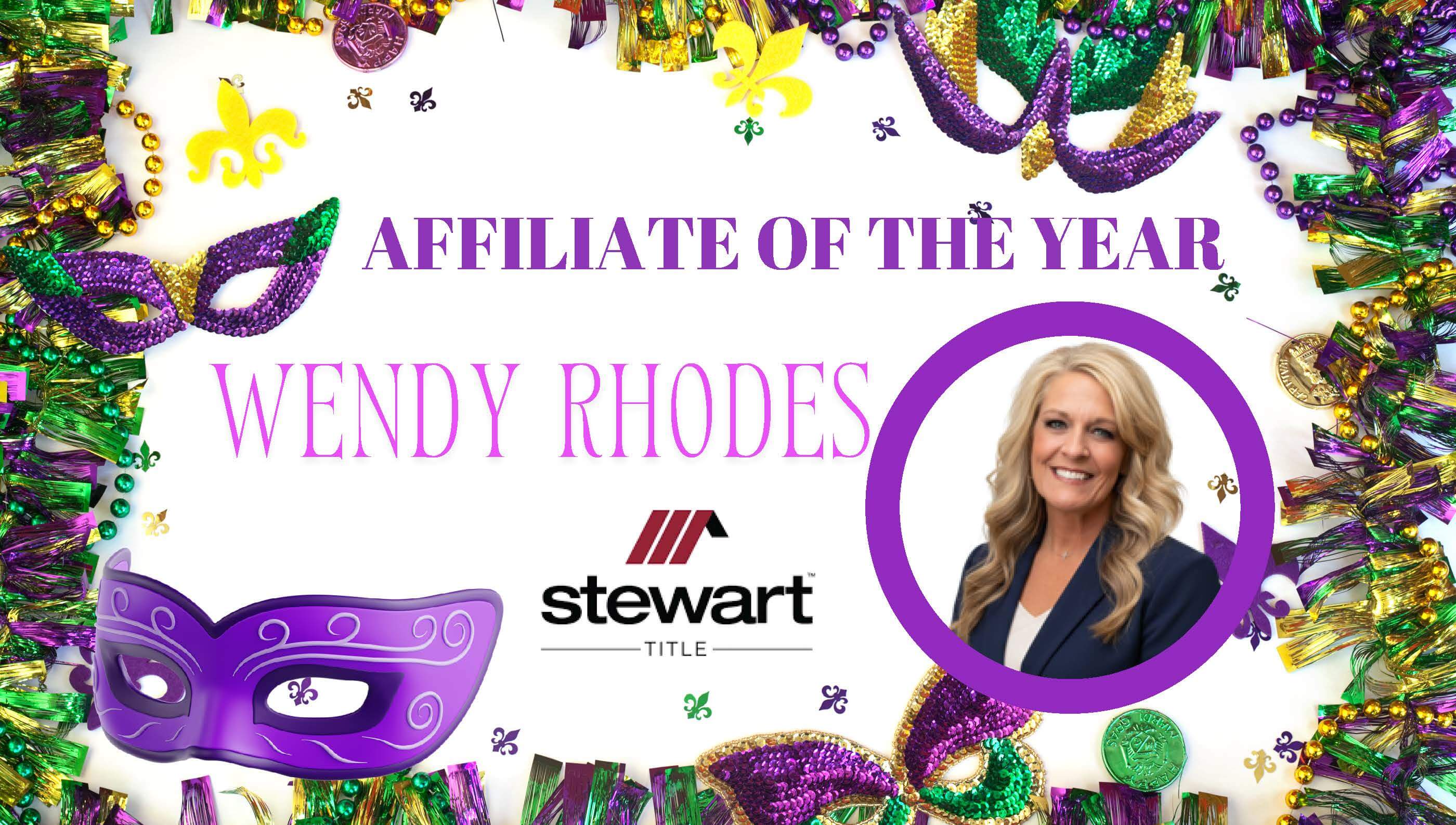 2025 Affiliate of the Year Wendy Rhodes