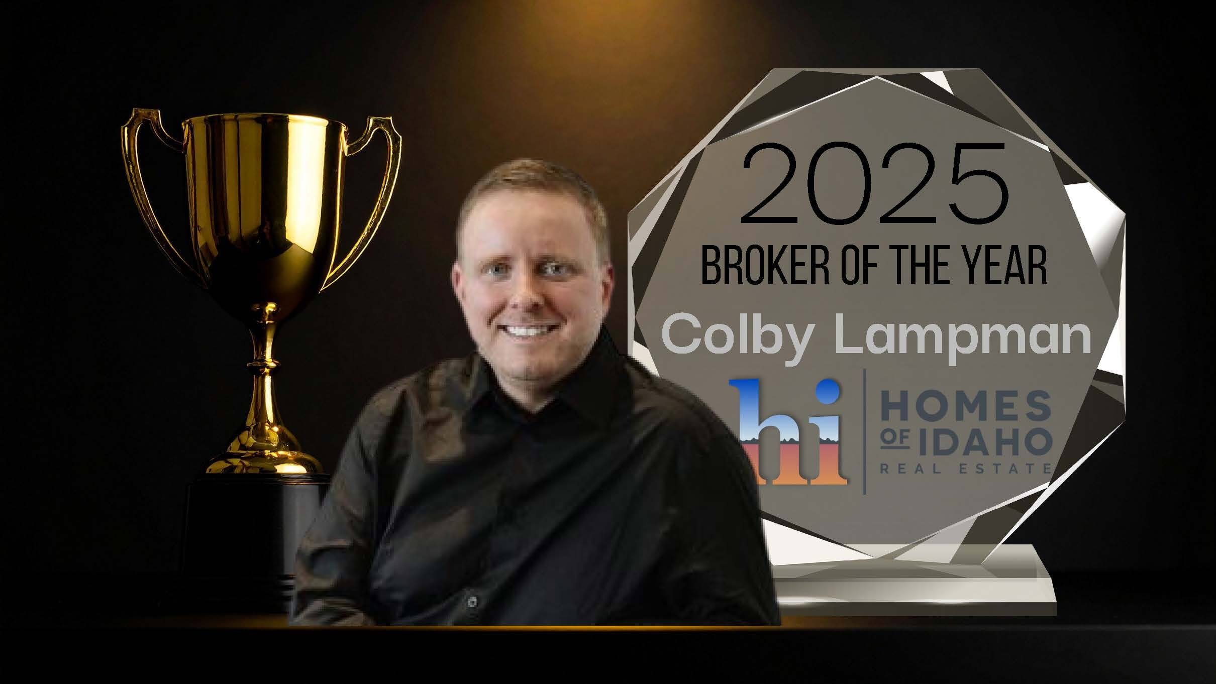 2025 Broker of the Year Colby Lampman