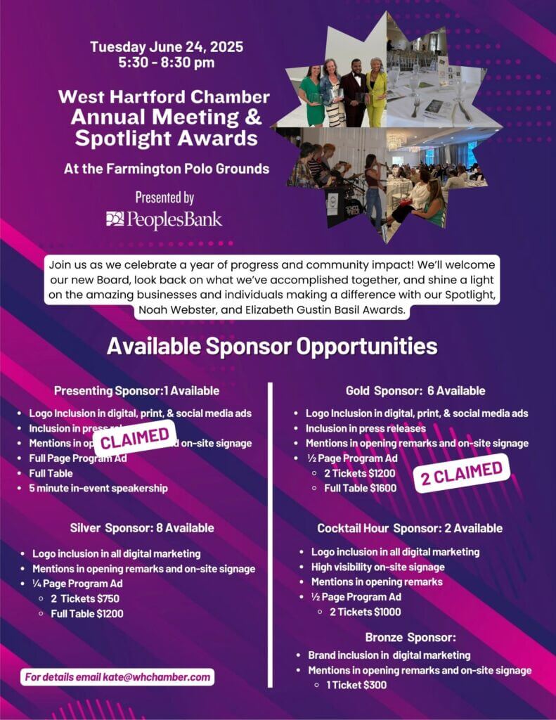 Sponsor info for the 2025 Annual Meeting