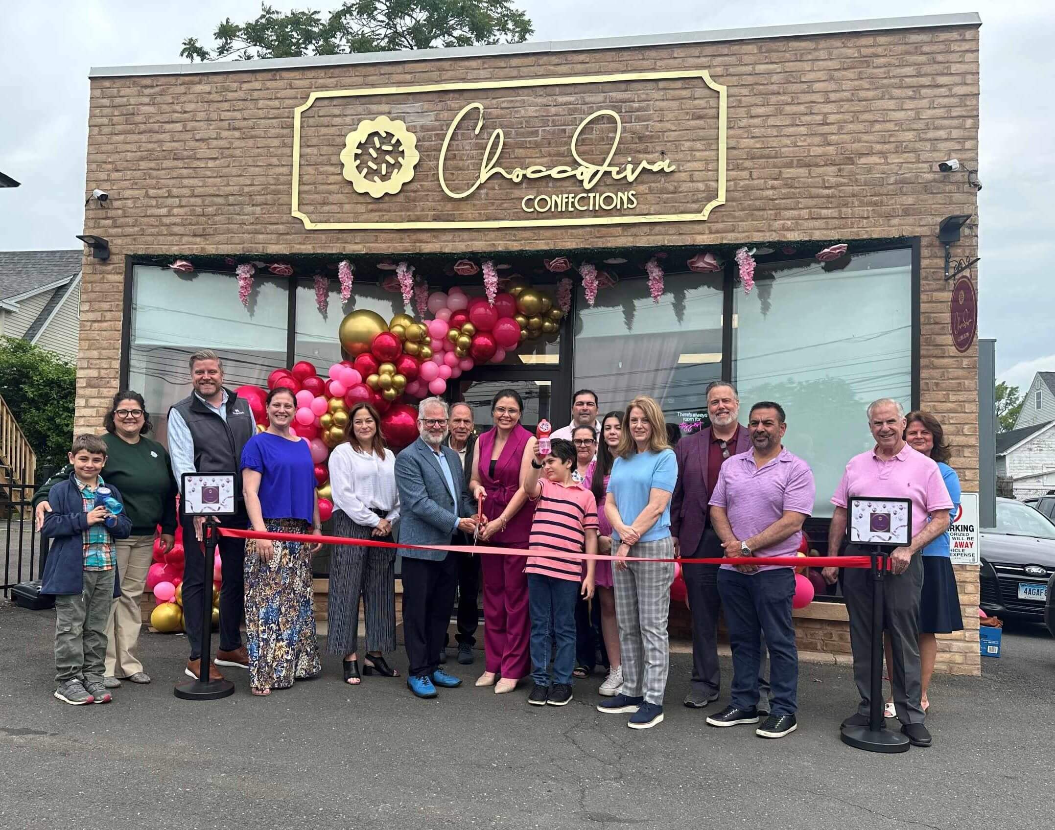 Choccodiva Ribbon Cutting Ribbon Cutting - Choccodiva West Hartford