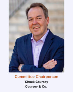 West Hartford Chamber Economic Development Chairperson - Chuck Coursey Male headshot